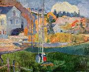 Paul Gauguin, Watermill in Pont Aven